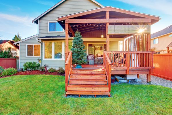 Deck Steps Staining