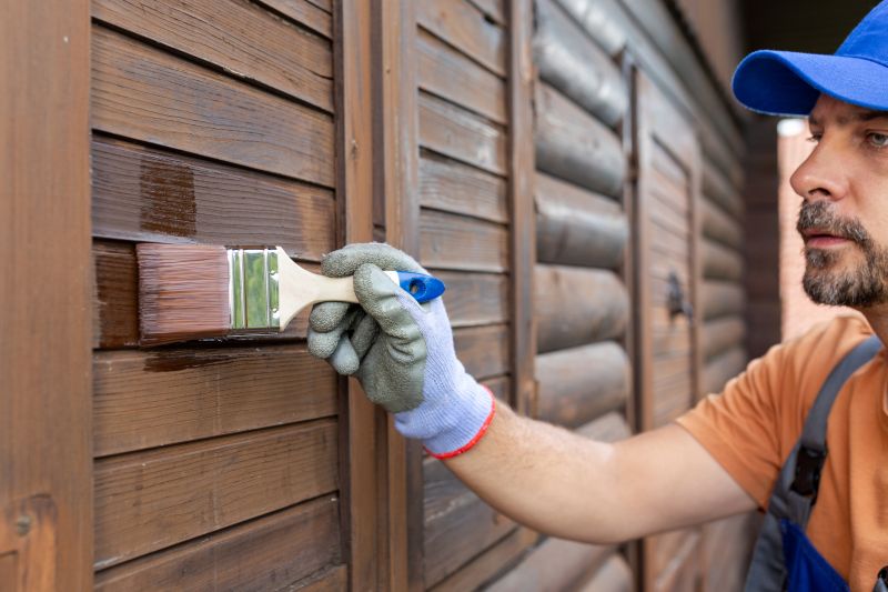Exterior Shutters Painting detail