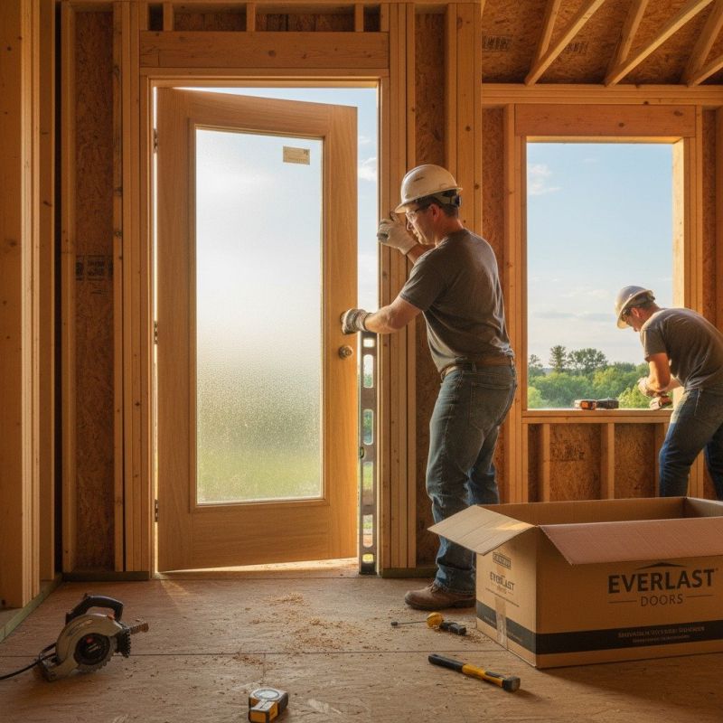 Front Door Painting detail